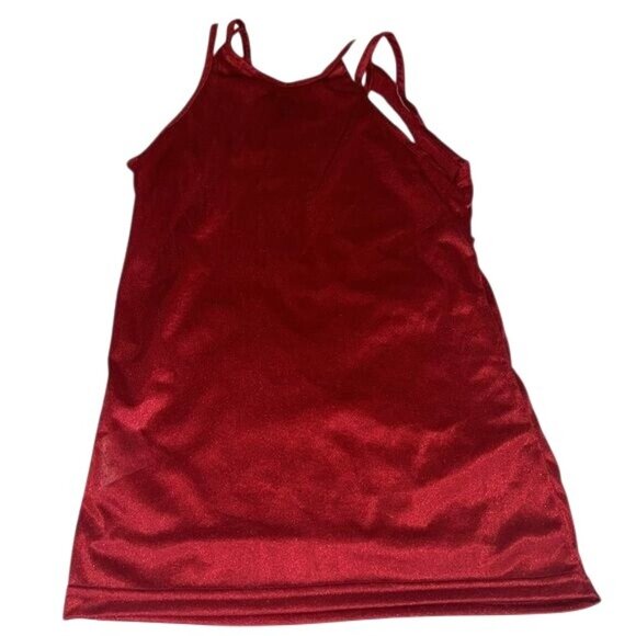 Augusta Sportswear Youth M Red Performance Tank Top - Picture 3 of 5